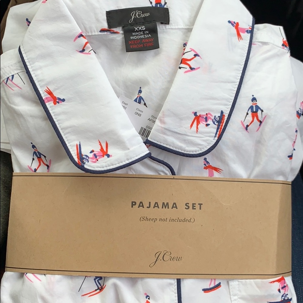 J Crew Pajama Set